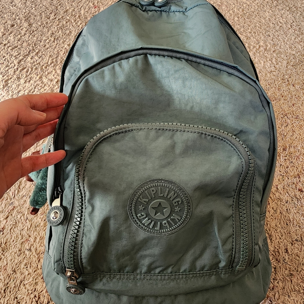 Kipling Green Backpack for Men